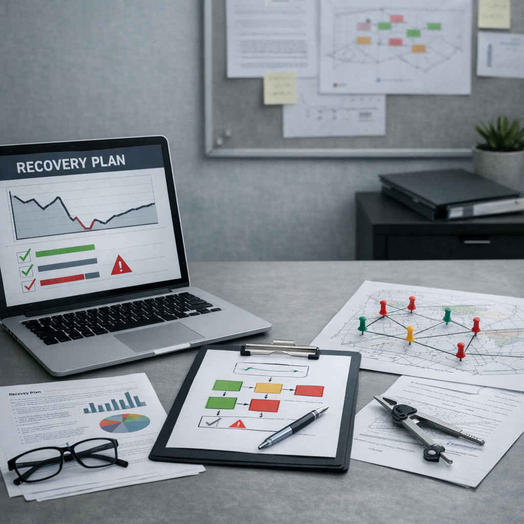 Illustration of Adapting to Change: How Adjusting Recovery Plans Can Ensure Success