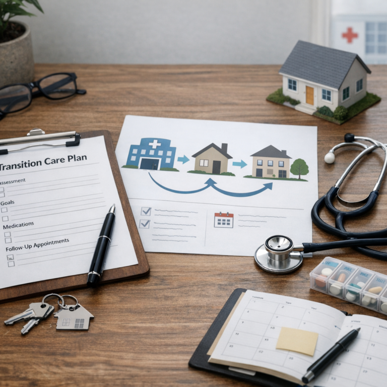 Illustration of Care Setting Transition Planning: A Guide to Recovery Success