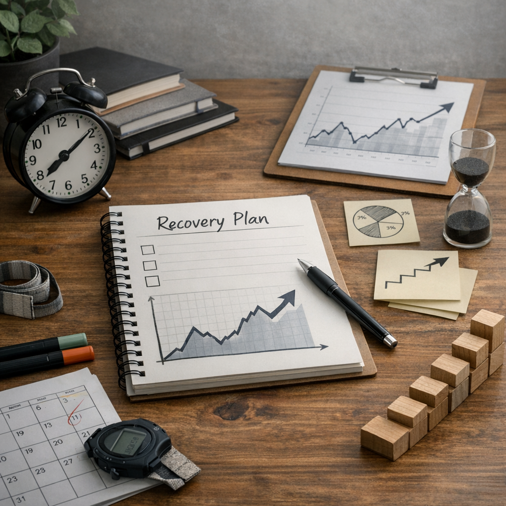 Illustration of Consistency Recovery Planning: Strategies to Maintain Steadfast Progress