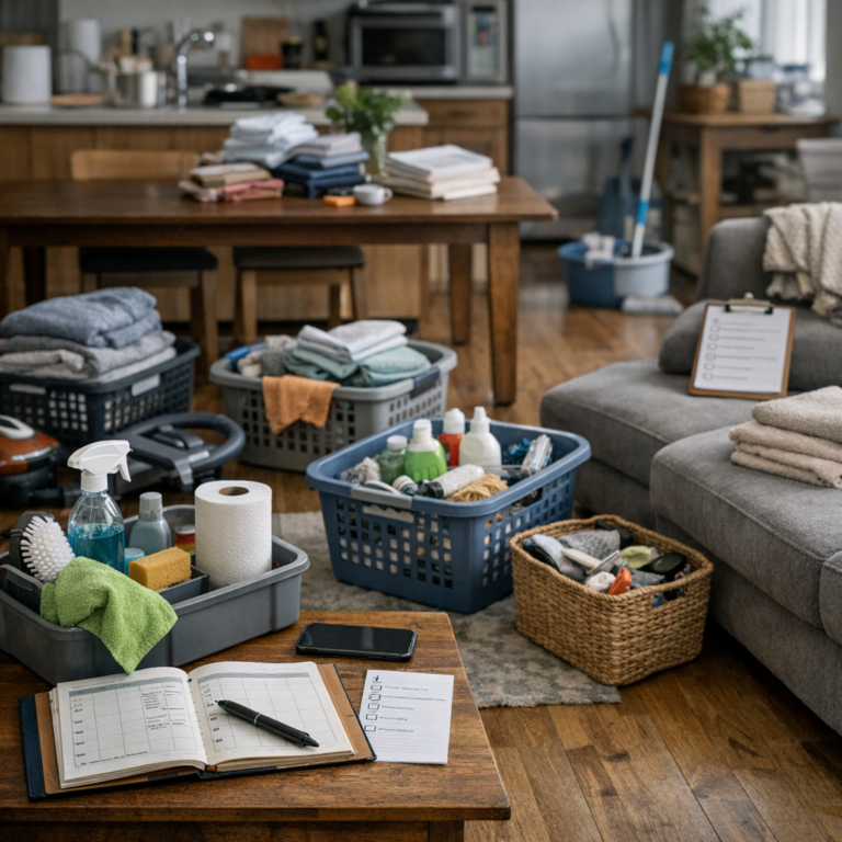 Illustration of Household Task Management Recovery: Effortless Tips for Stunning Results