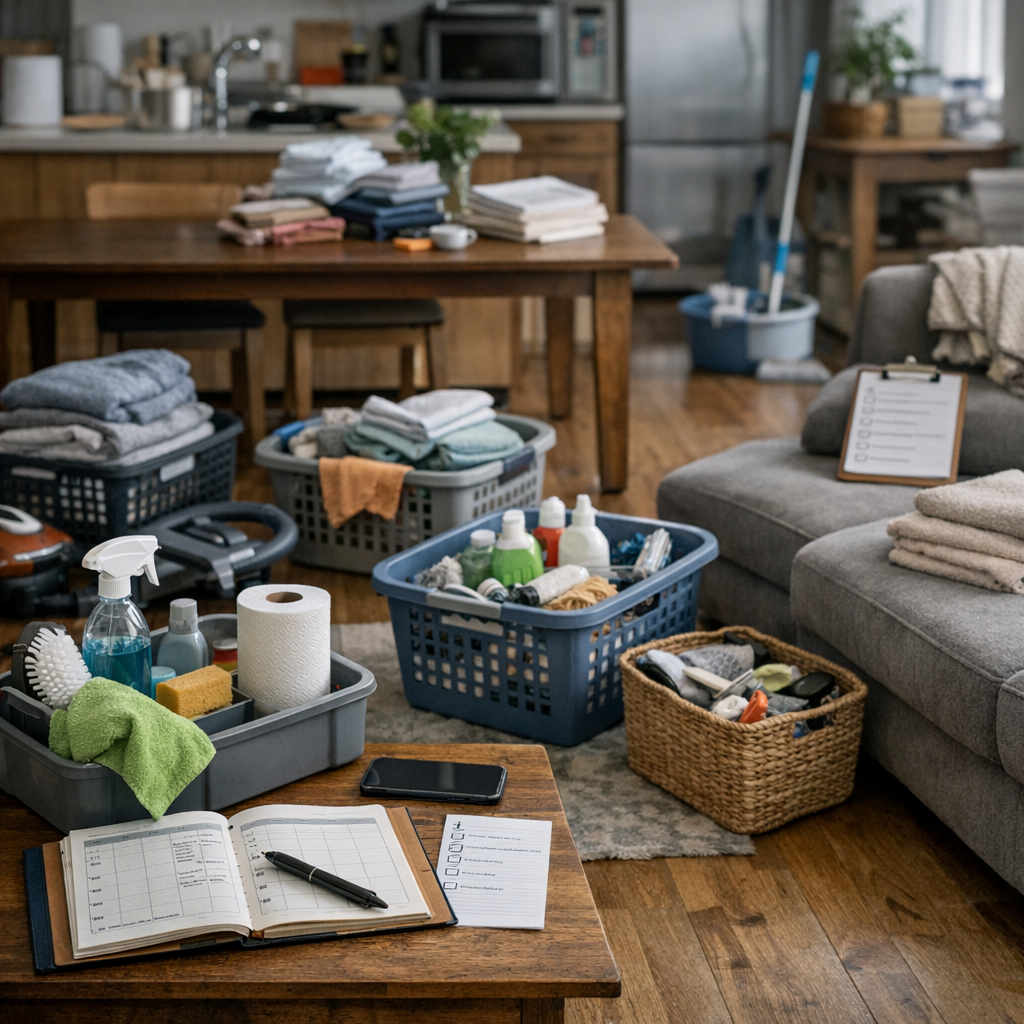 Illustration of Household Task Management Recovery: Effortless Tips for Stunning Results