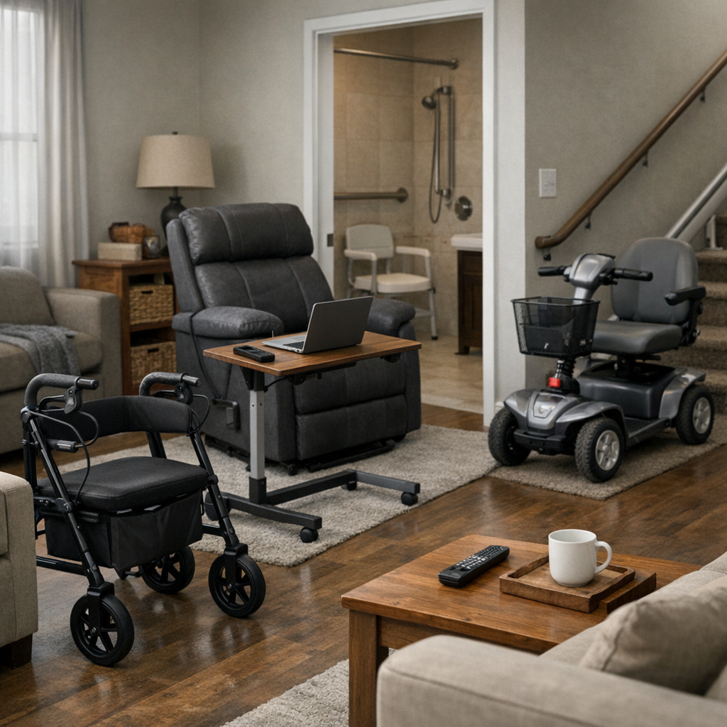 Illustration of Limited Mobility Daily Life: Transform with Effortless Strategies