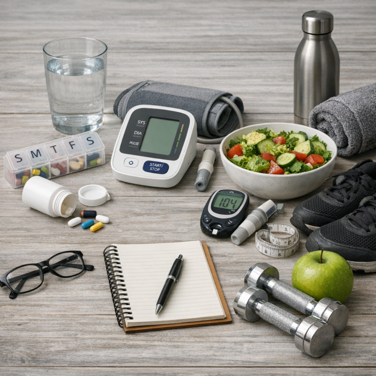 Illustration of Ongoing Treatment Lifestyle Adjustments