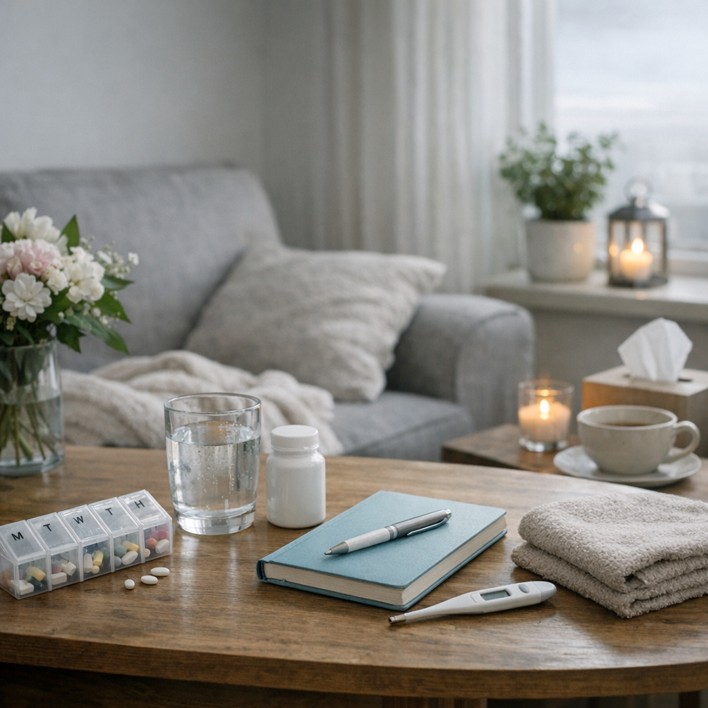 Illustration of Post Discharge Daily Life: Effortless Tips for a Stunning Recovery