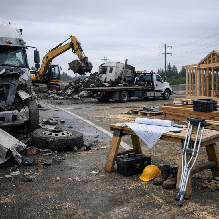 Illustration of Rebuilding Life Recovery: Overcoming Challenges After Truck Accidents