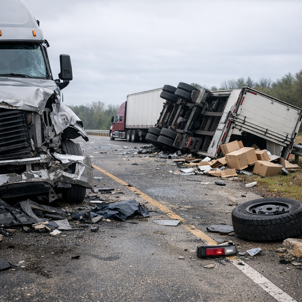 recovery differences truck accident illustration for Recovery Differences After Truck Accidents: Why It’s Unique