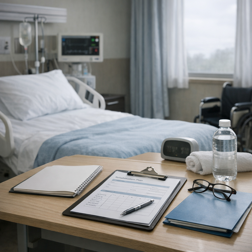 recovery planning hospitalization illustration for Recovery Planning During Hospitalization: Maximizing Healing Time