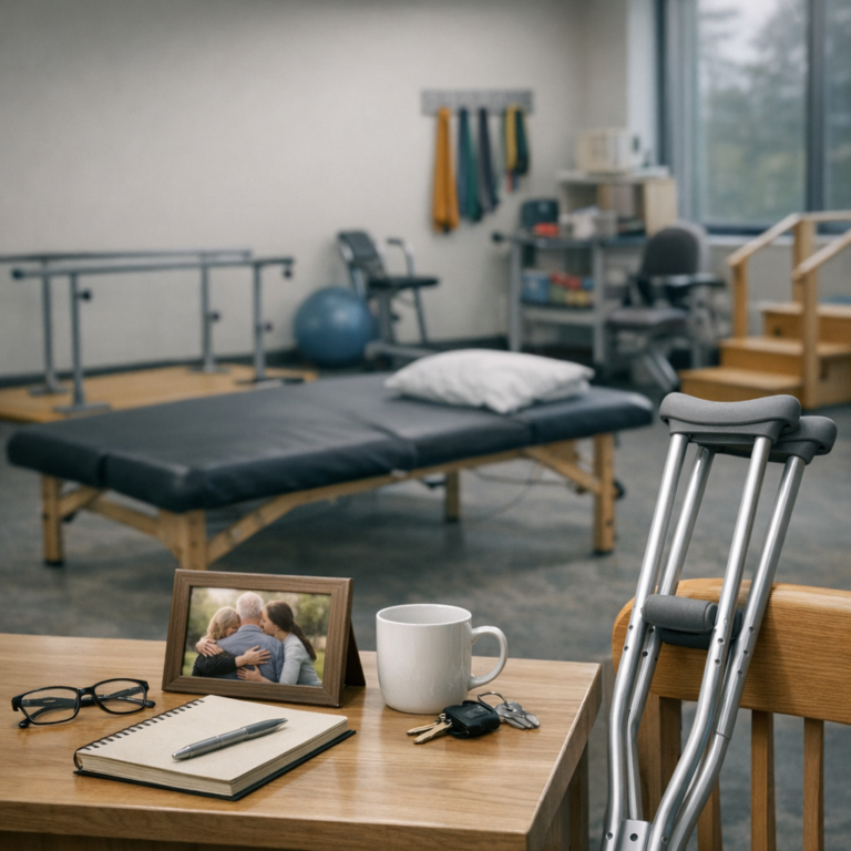 rehab caregiver involvement illustration for Rehab Success: The Impact of Caregiver Involvement