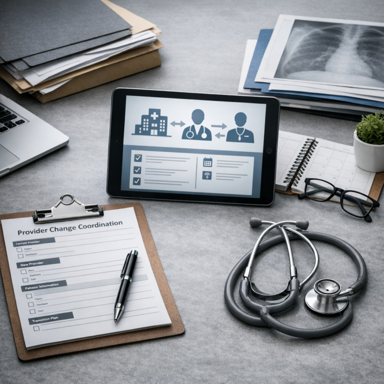 Illustration of Streamline Your Healthcare: Mastering Provider Change Coordination