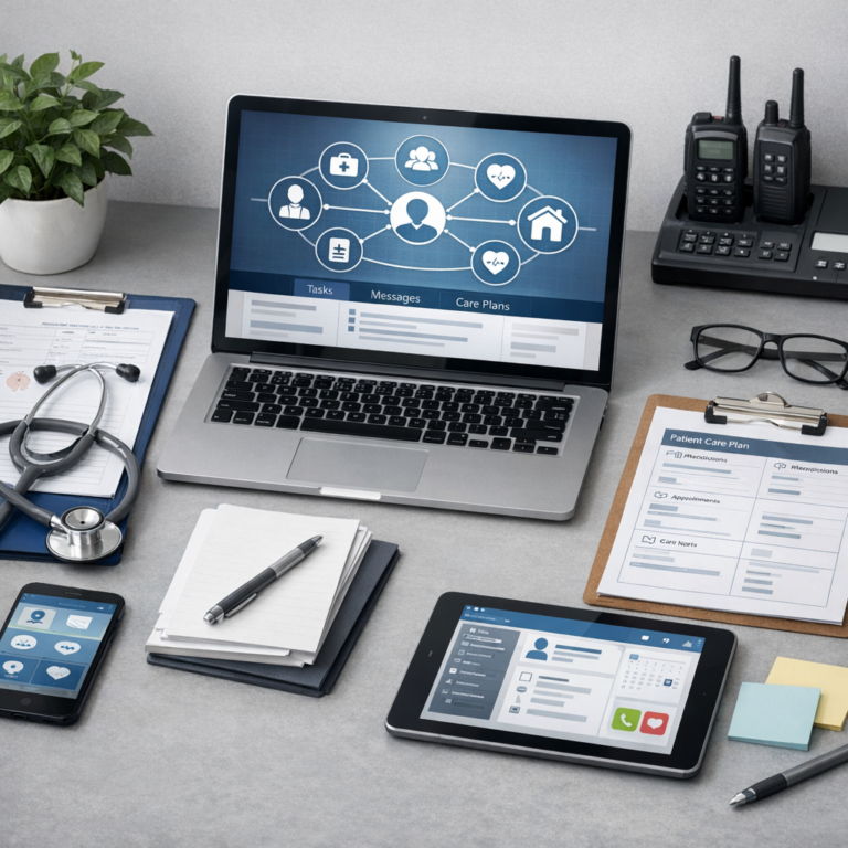 Illustration of Streamlining Success: Care Coordination Communication Strategies