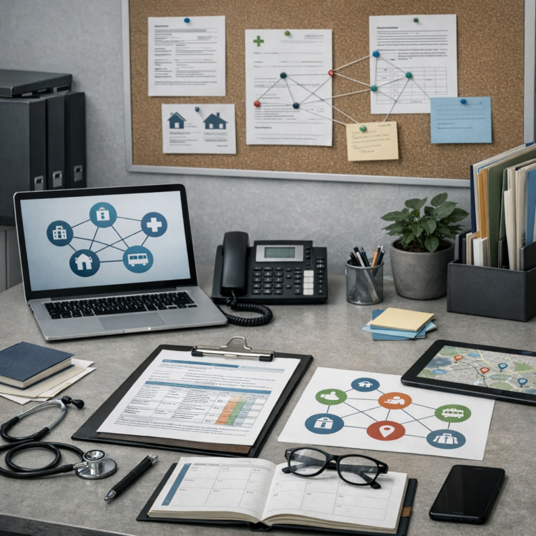Illustration of Support Service Coordination: Enhancing Care Integration