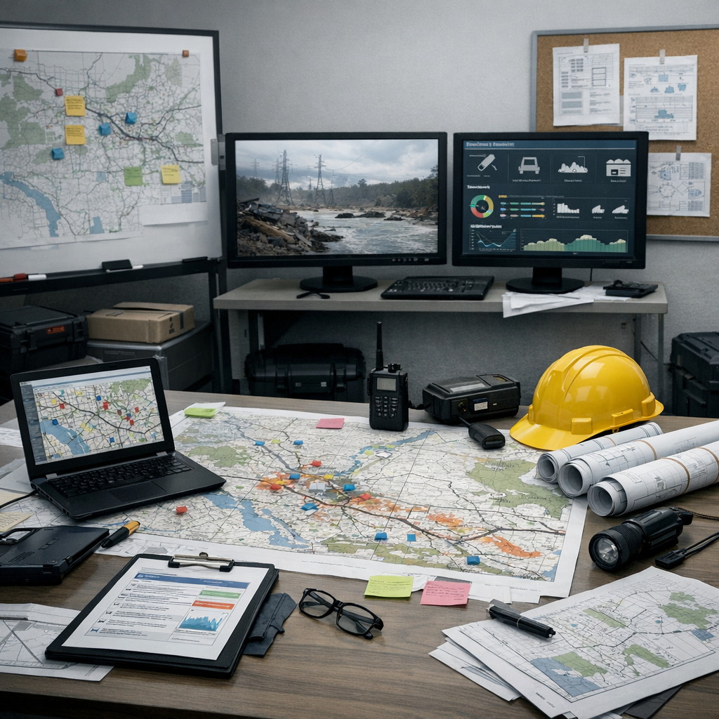 Illustration of Support System Recovery Planning Coordination