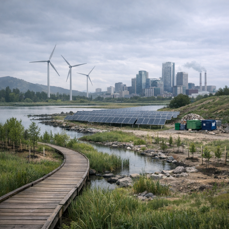 Illustration of Sustainable Recovery Planning: Pathway to Lasting Progress