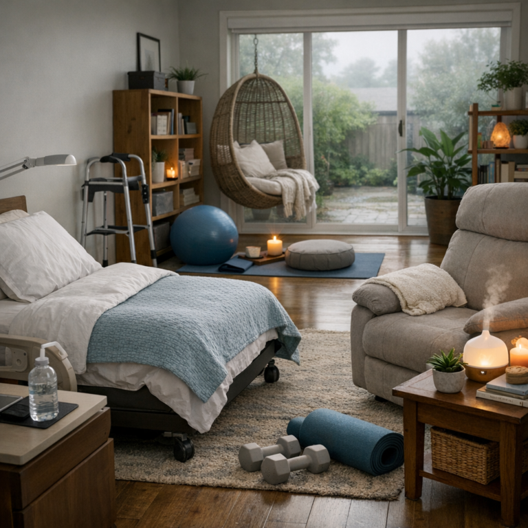 home environment changes recovery illustration for Transform Your Space: Embrace Long-Term Home Environment Changes for Ultim