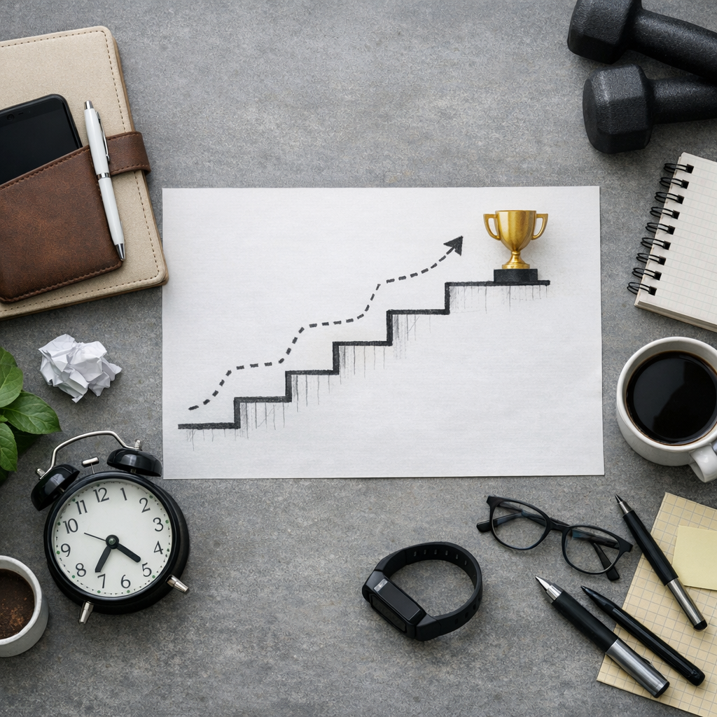Illustration of Uneven Progress Daily Routines: Effortless Strategies for Stunning Success