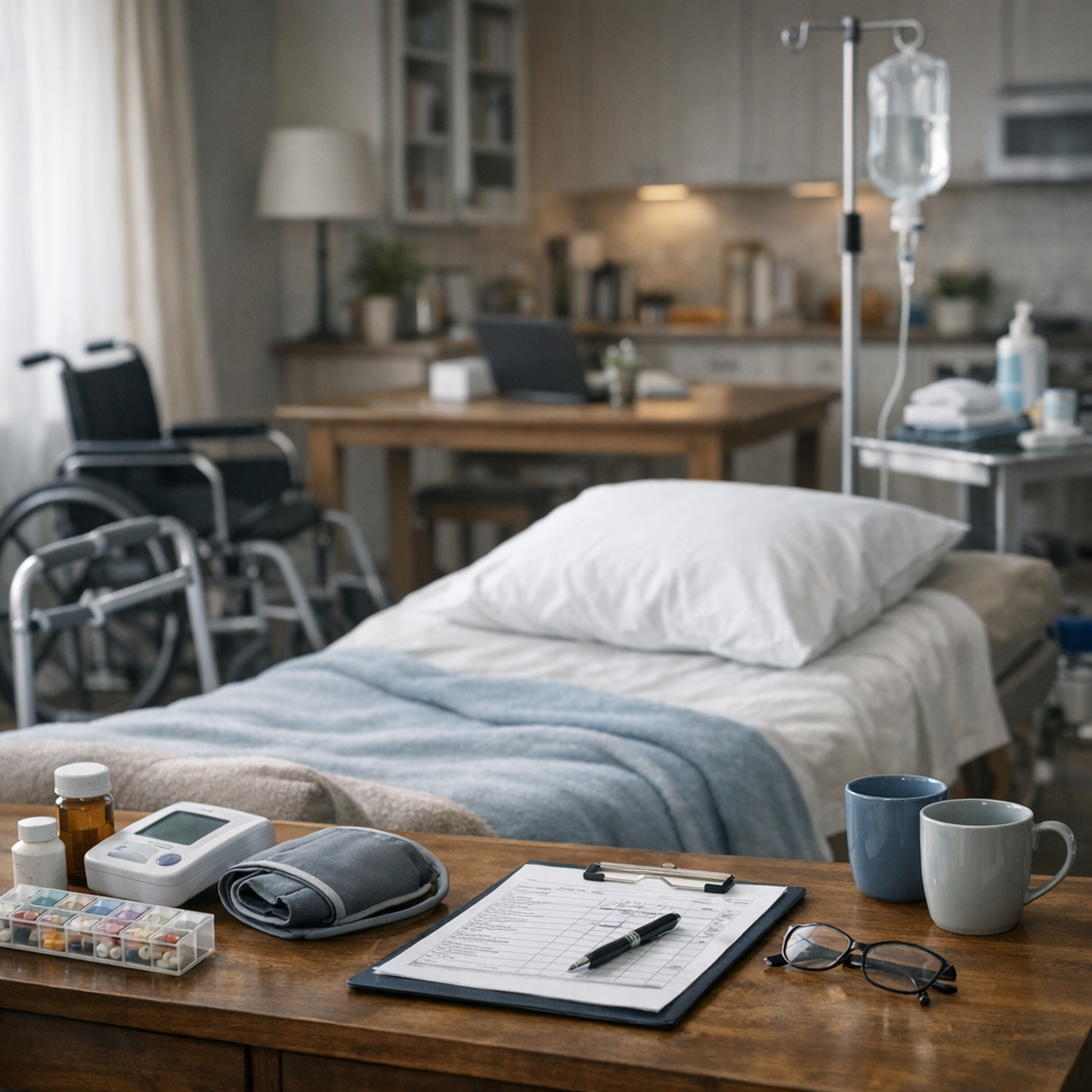 multiple caregivers recovery illustration for Unlocking Success: Navigating Recovery with Multiple Caregivers