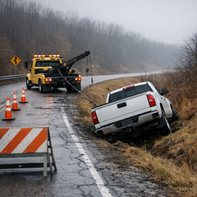 unpredictable recovery truck illustration for Unpredictable Recovery: Why It Feels Like a Wobbly Road