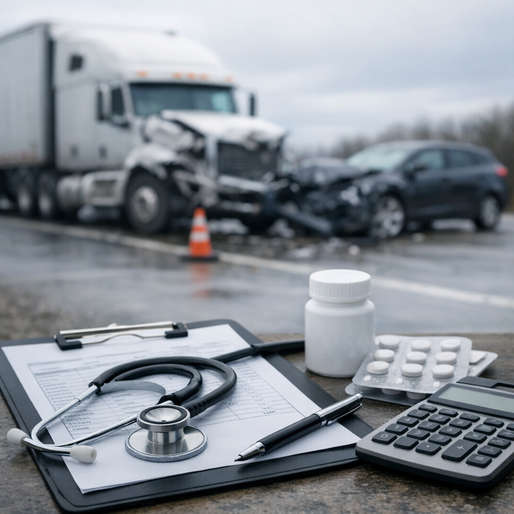 future medical expenses truck accident illustration for Future Medical Expenses After a Truck Accident
