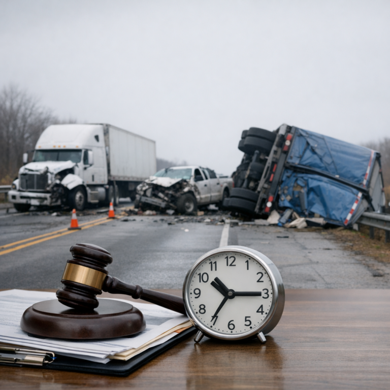 delay settlement truck accident illustration for How Delays Impact Truck Accident Settlement Amounts