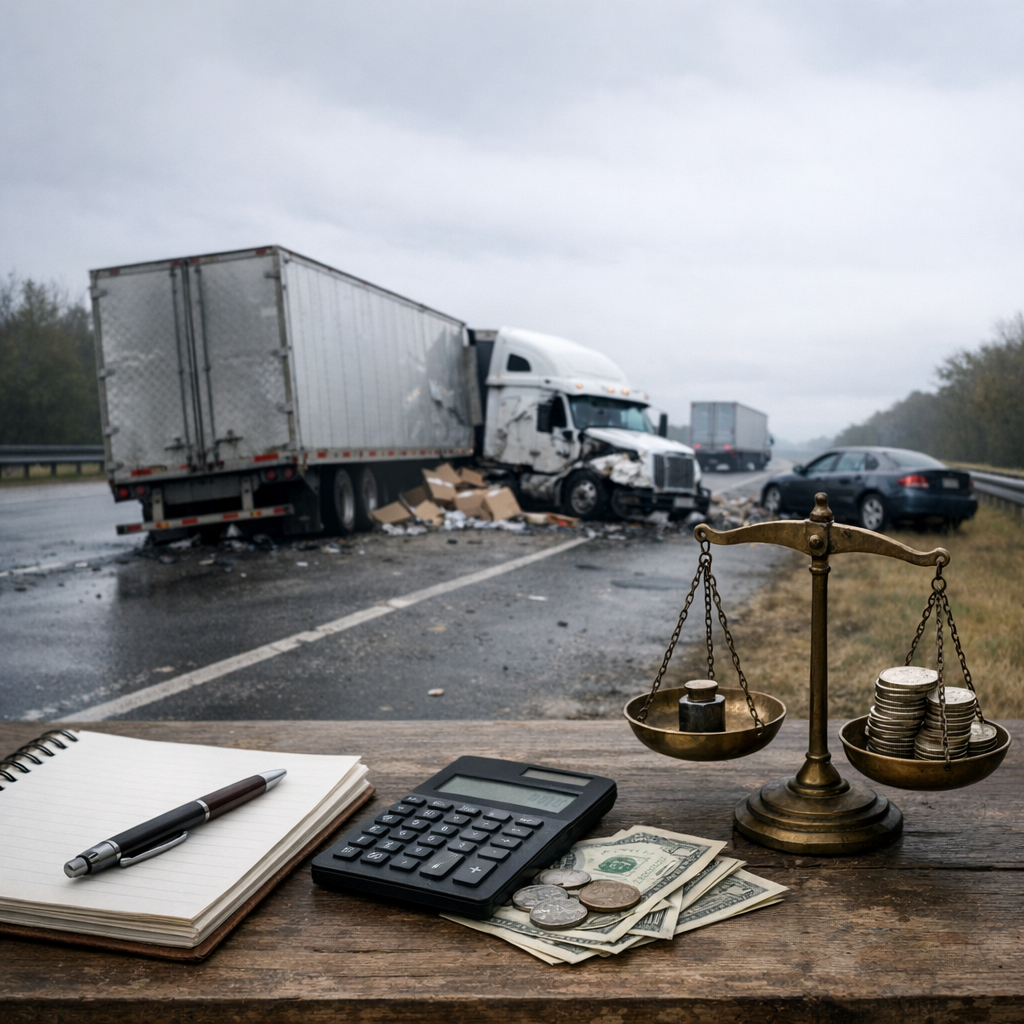 emotional distress truck accident value illustration for How Emotional Distress Is Valued in Truck Accident Claims
