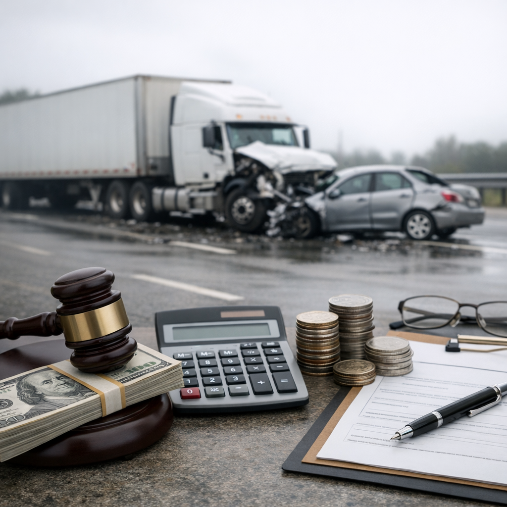 inflation settlement truck accident illustration for How Inflation Impacts Truck Accident Settlement Values