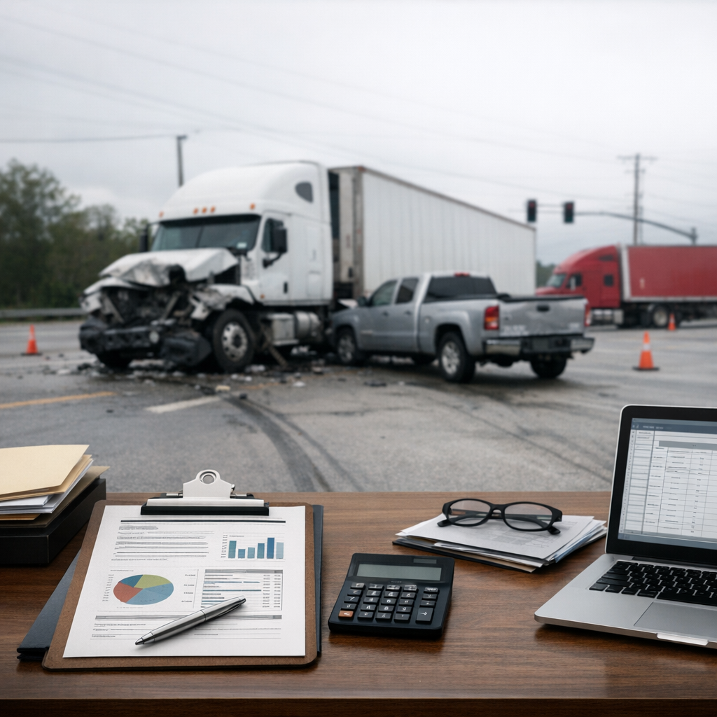 evaluate settlement offer truck accident illustration for How Insurance Companies Evaluate Settlement Offers in Truck Acciden