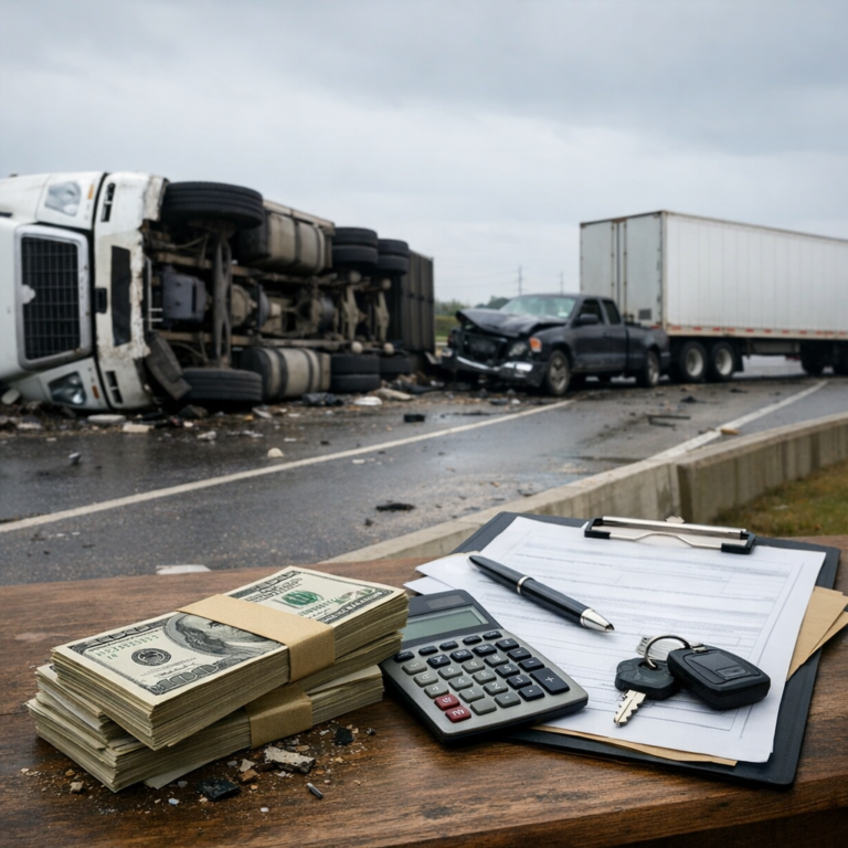 settlement advance truck accident illustration for How Settlement Advances Work in Truck Accident Cases