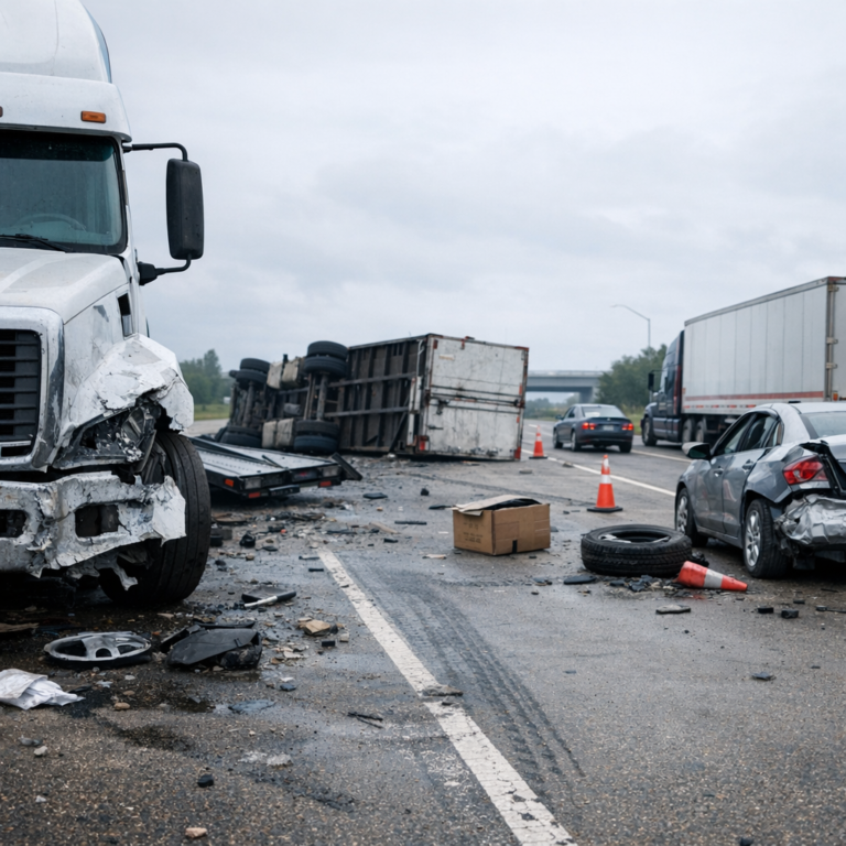 reduced settlement truck accident illustration for What Factors Reduce Settlement Value in Truck Accident Cases