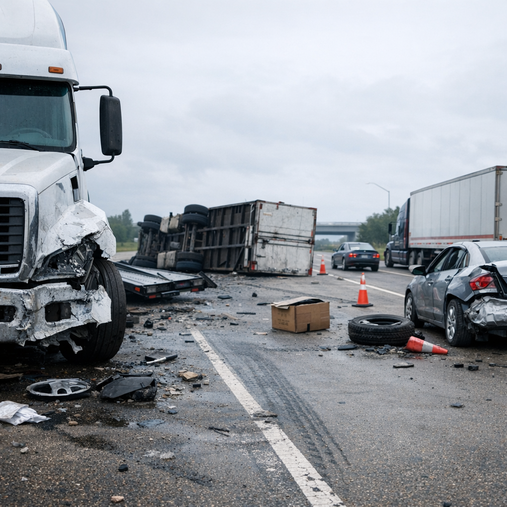 reduced settlement truck accident illustration for What Factors Reduce Settlement Value in Truck Accident Cases