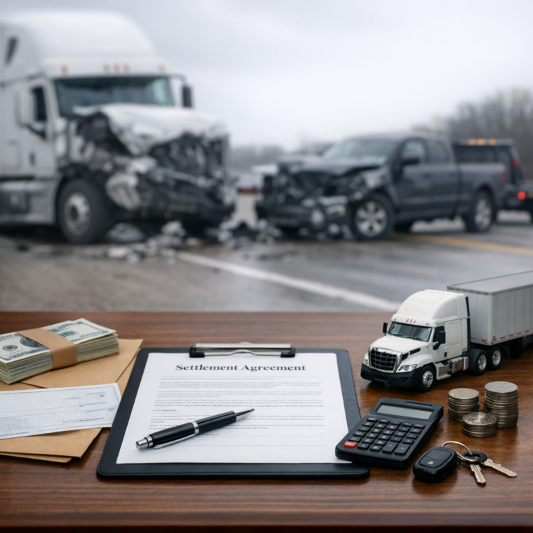 final disbursement truck accident illustration for What is Final Disbursement in Truck Accident Settlements?