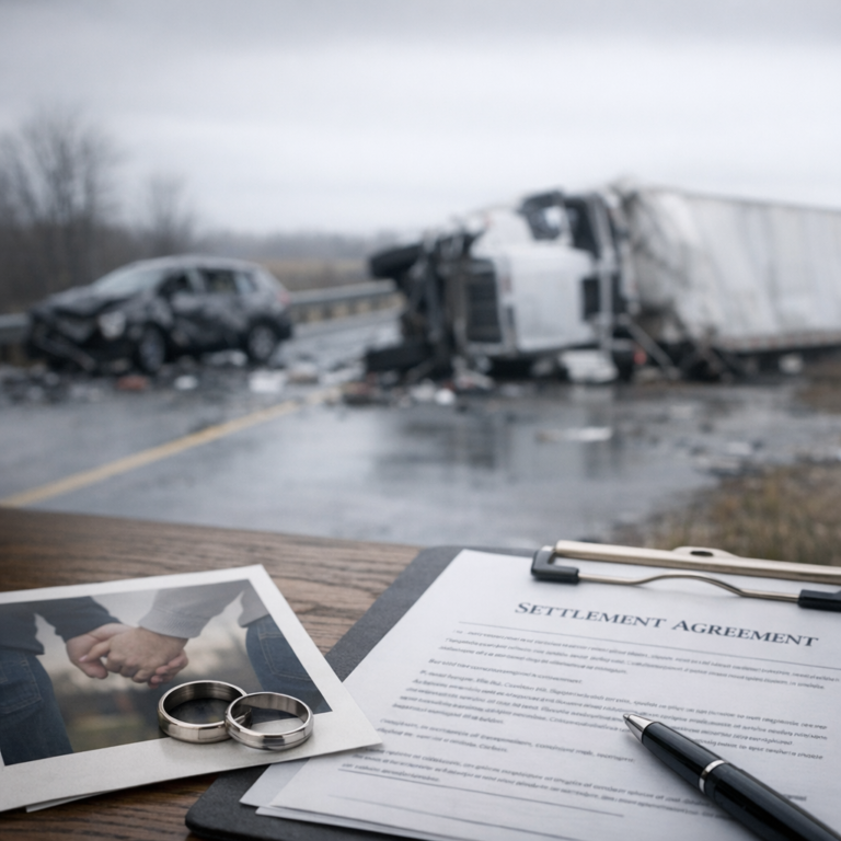 loss of consortium truck accident illustration for What is Loss of Consortium in Truck Accident Settlements?