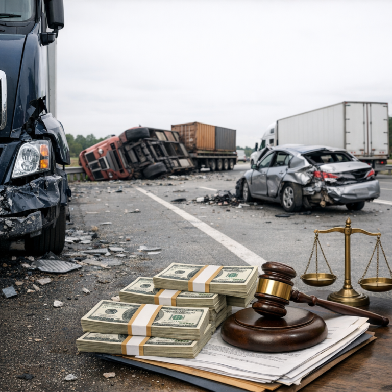 max compensation truck accident illustration for What is Maximum Compensation in Truck Accident Cases?