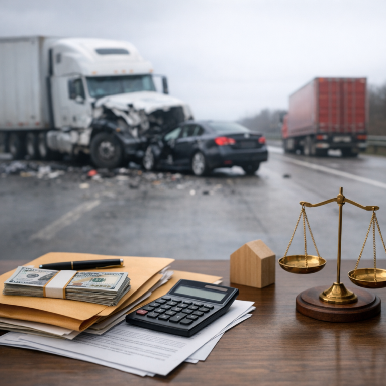 pre settlement funding truck accident illustration for What Is Pre Settlement Funding in Truck Accident Claims?